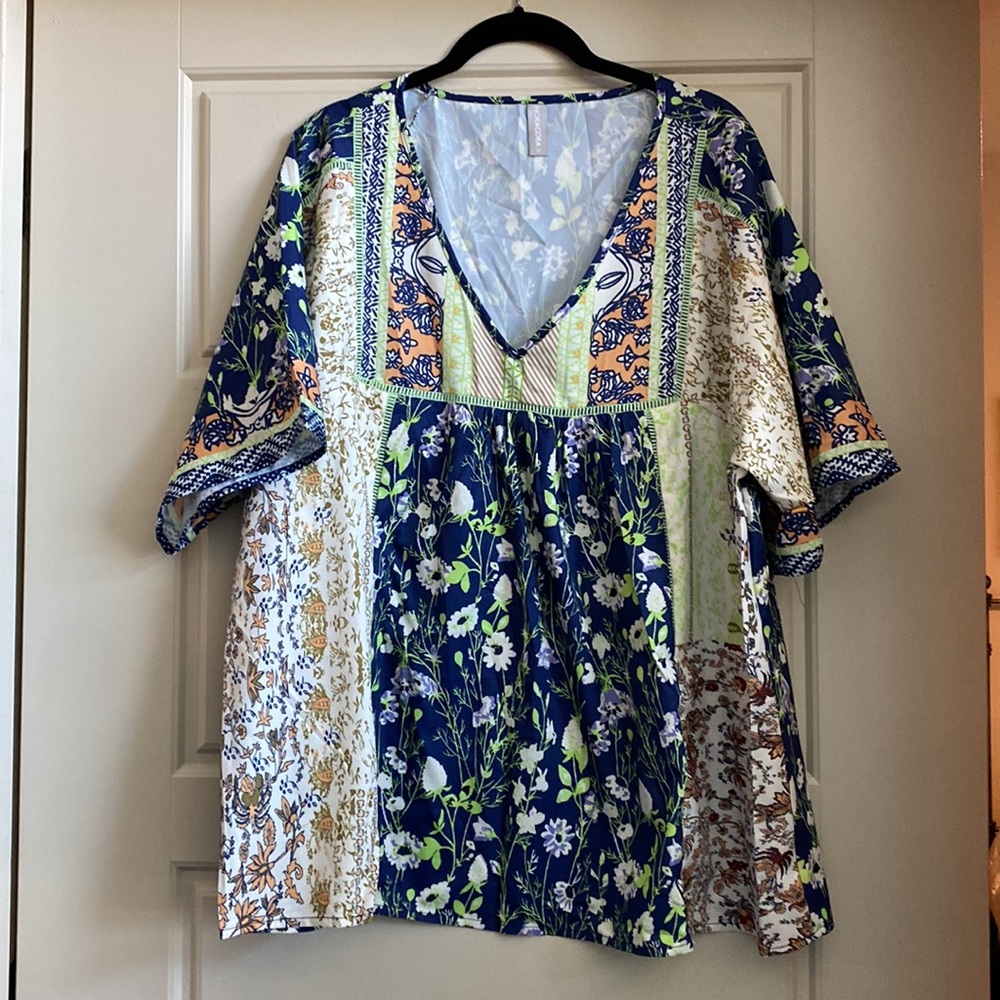 Short sleeve blouse